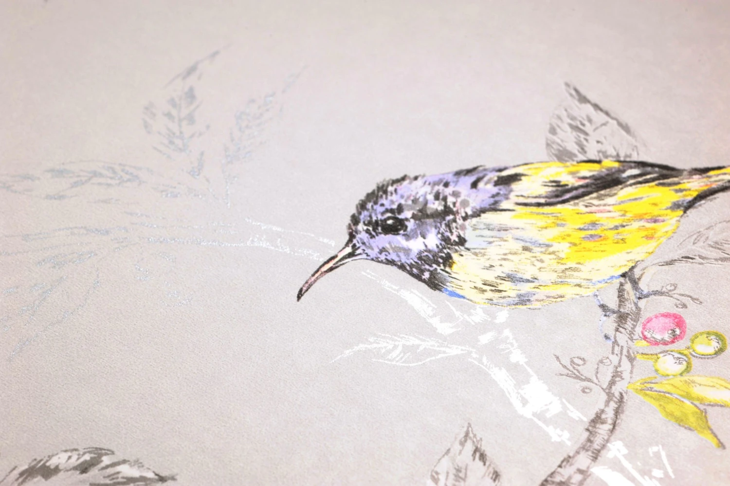 Tapete Onni Hellgrau 5 Tapete Onni Hellgrau - Image 3