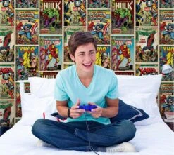 Tapete 1960s Marvel Heroes Gelb 8 Tapete 1960s Marvel Heroes Gelb -Tapeten Verkäufe 1960s Marvel Heroes 430792 2880x1440