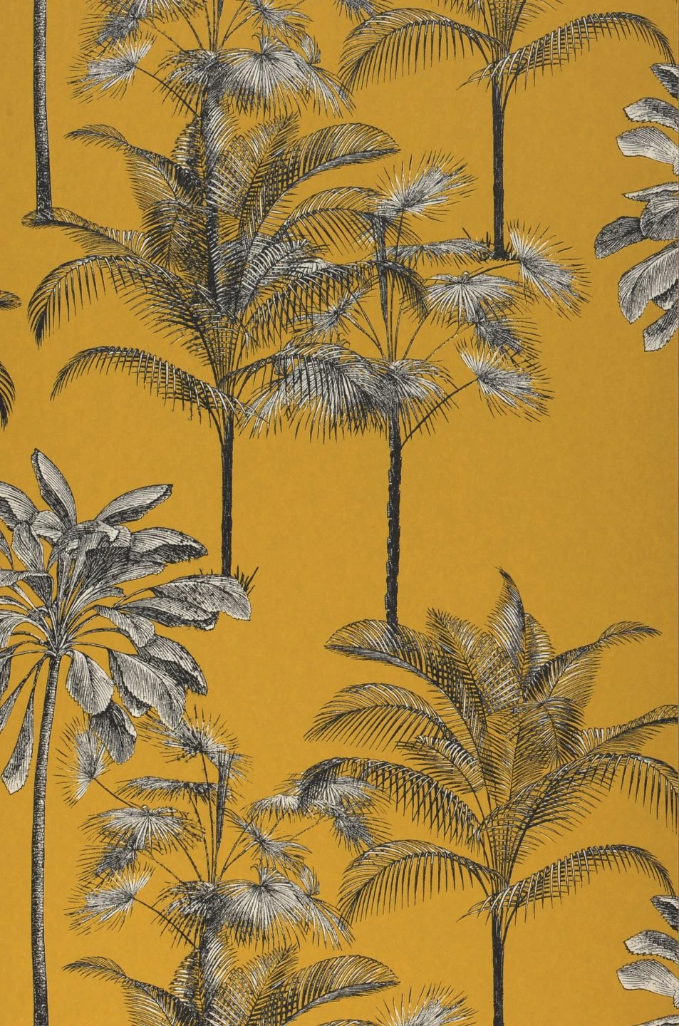 Tapete Palmier Imperial Honiggelb 4 Tapete Palmier Imperial Honiggelb - Image 2