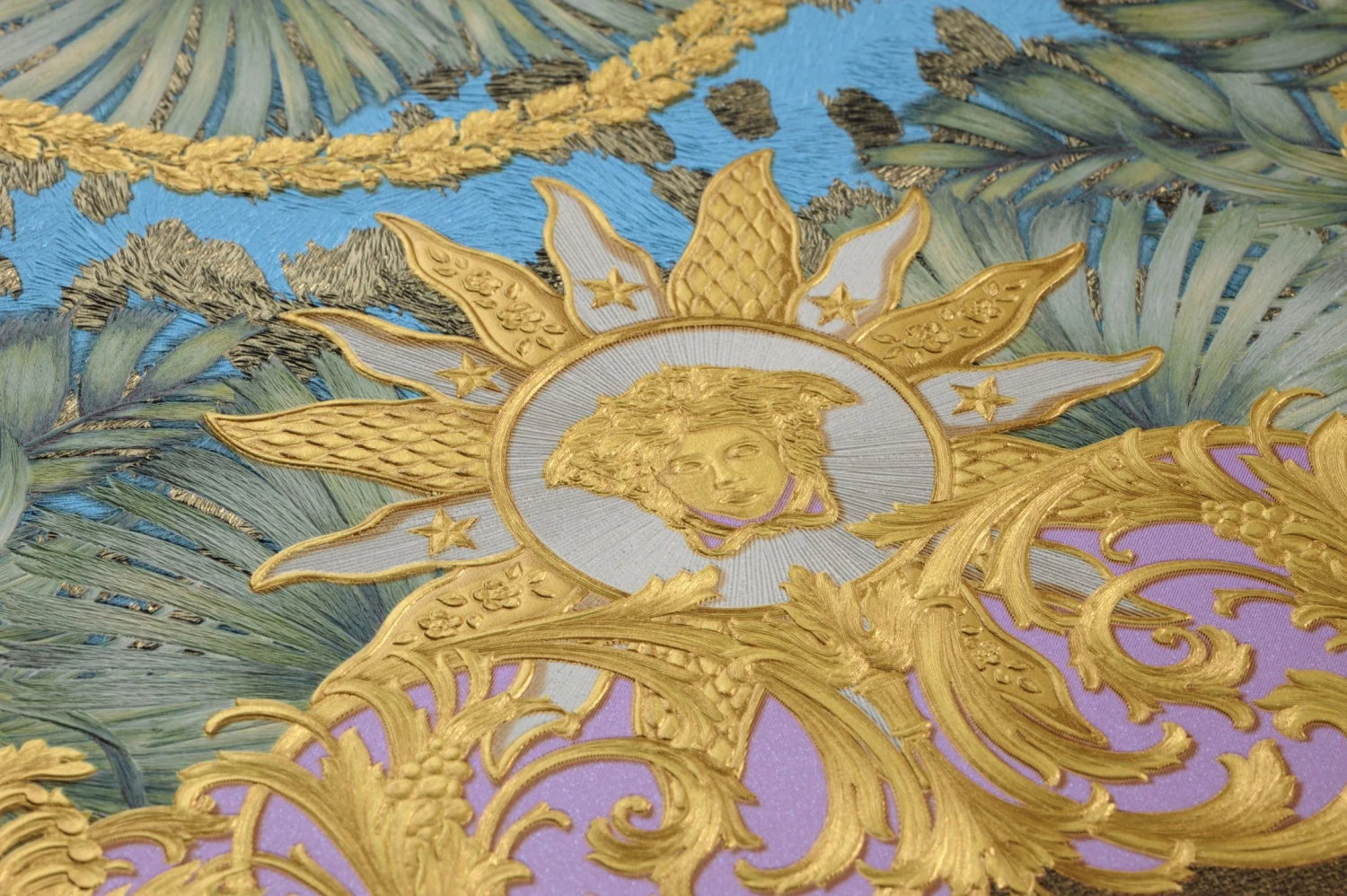 Versace Tapete Hestia Hellblau 5 Versace Tapete Hestia Hellblau - Image 3