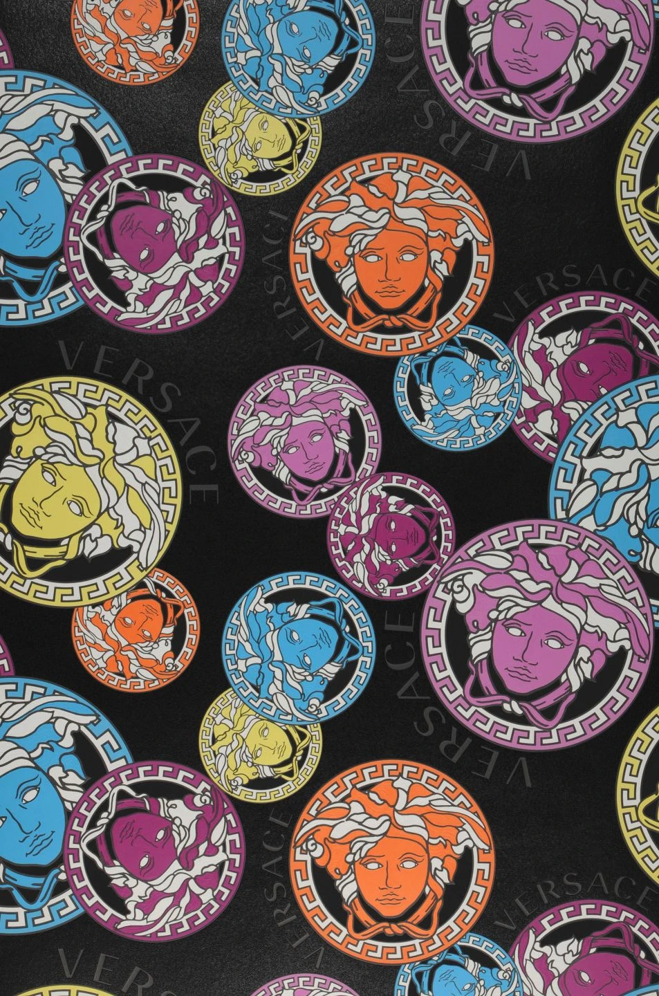 Versace Tapete Medusa Schwarz 4 Versace Tapete Medusa Schwarz - Image 2