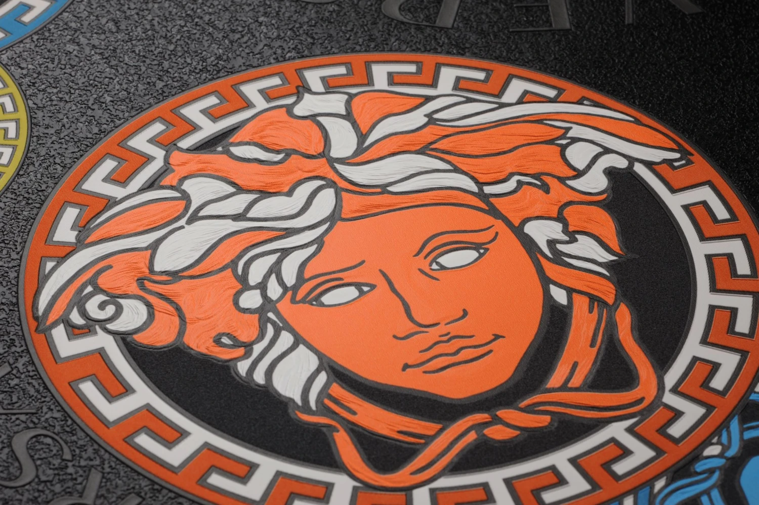 Versace Tapete Medusa Schwarz 5 Versace Tapete Medusa Schwarz - Image 3