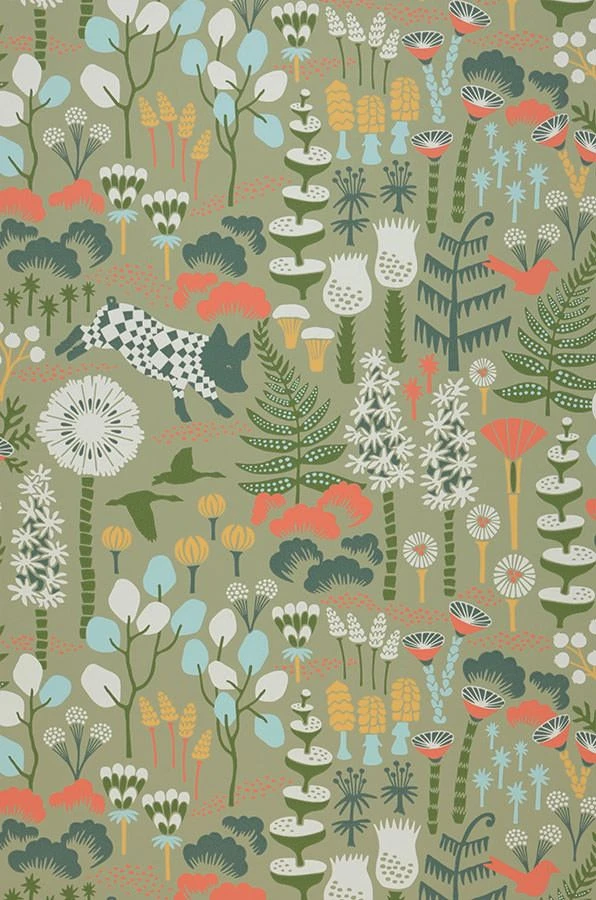 Tapete Eurissa Blassgrün 3 Tapete Eurissa Blassgrün