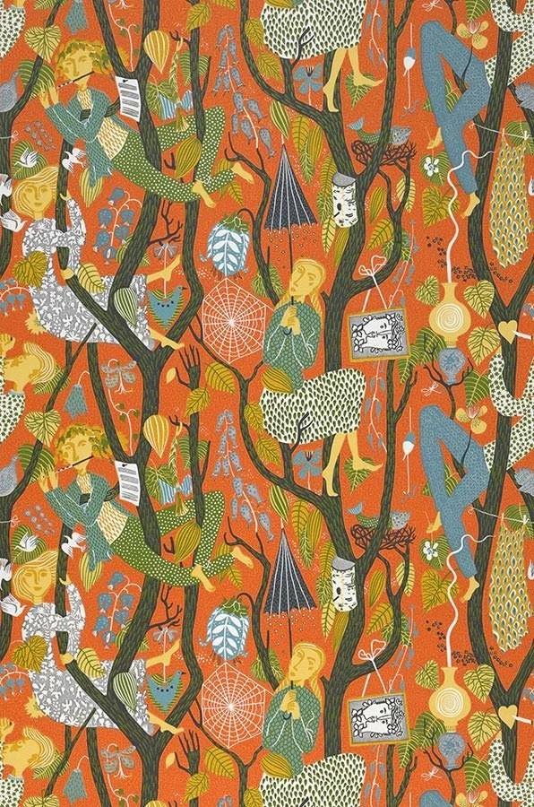 Tapete Amadeus Orangebraun 4 Tapete Amadeus Orangebraun - Image 2