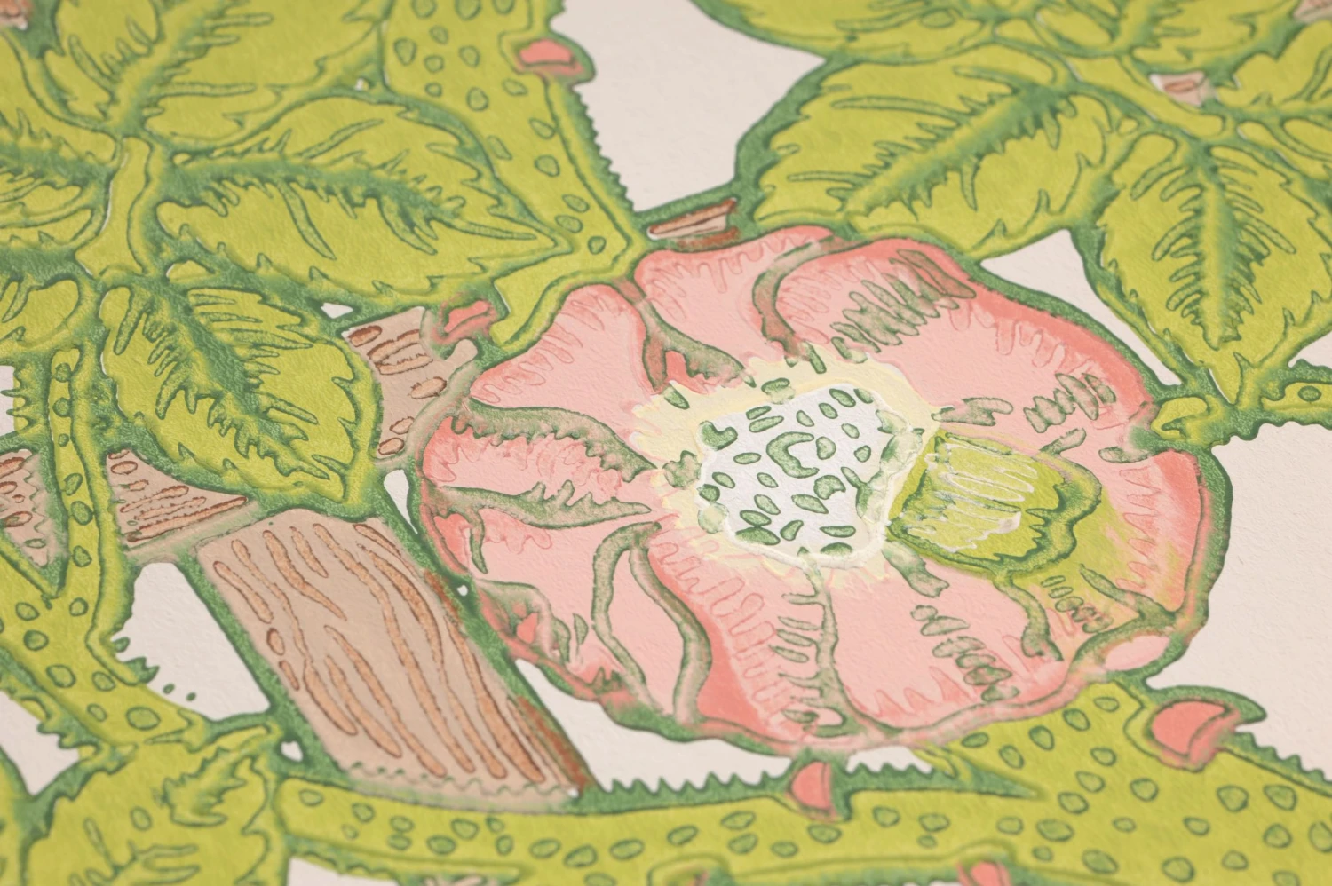 Tapete Matilda Gelbgrün 5 Tapete Matilda Gelbgrün - Image 3