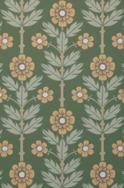 Tapete Magdalena Kieferngrün