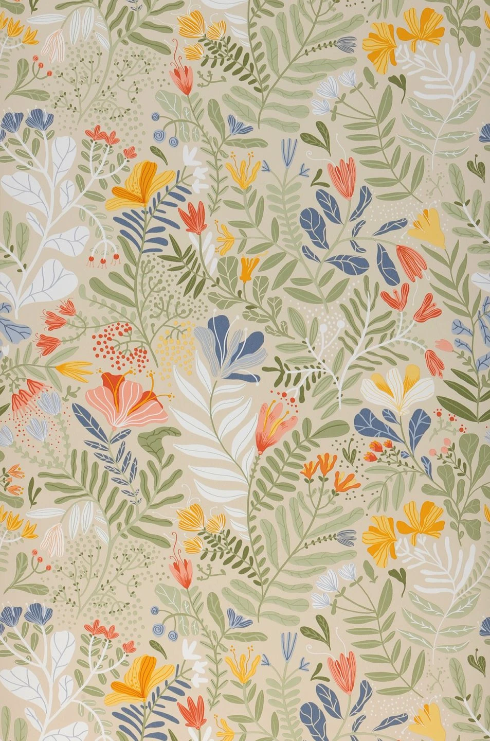 Tapete Pavonia Hellelfenbein 3 Tapete Pavonia Hellelfenbein