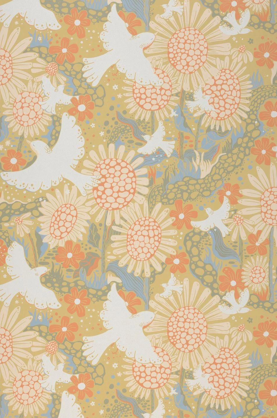 Tapete Monica Sandgelb 4 Tapete Monica Sandgelb - Image 2