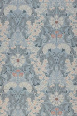 Tapete Lauri Hellblaugrau