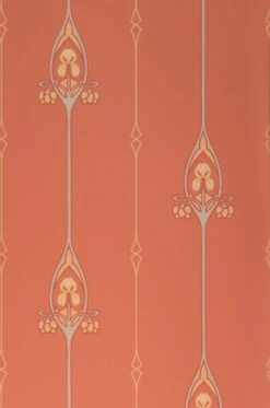 Tapete Danne Blassrot