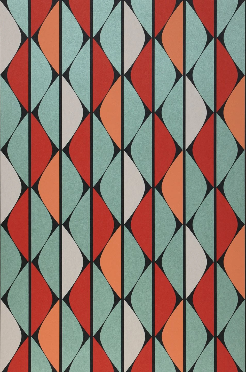 Tapete Evan Rot 4 Tapete Evan Rot - Image 2