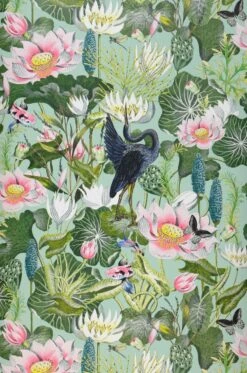 Tapete Bellevue Hellgrün