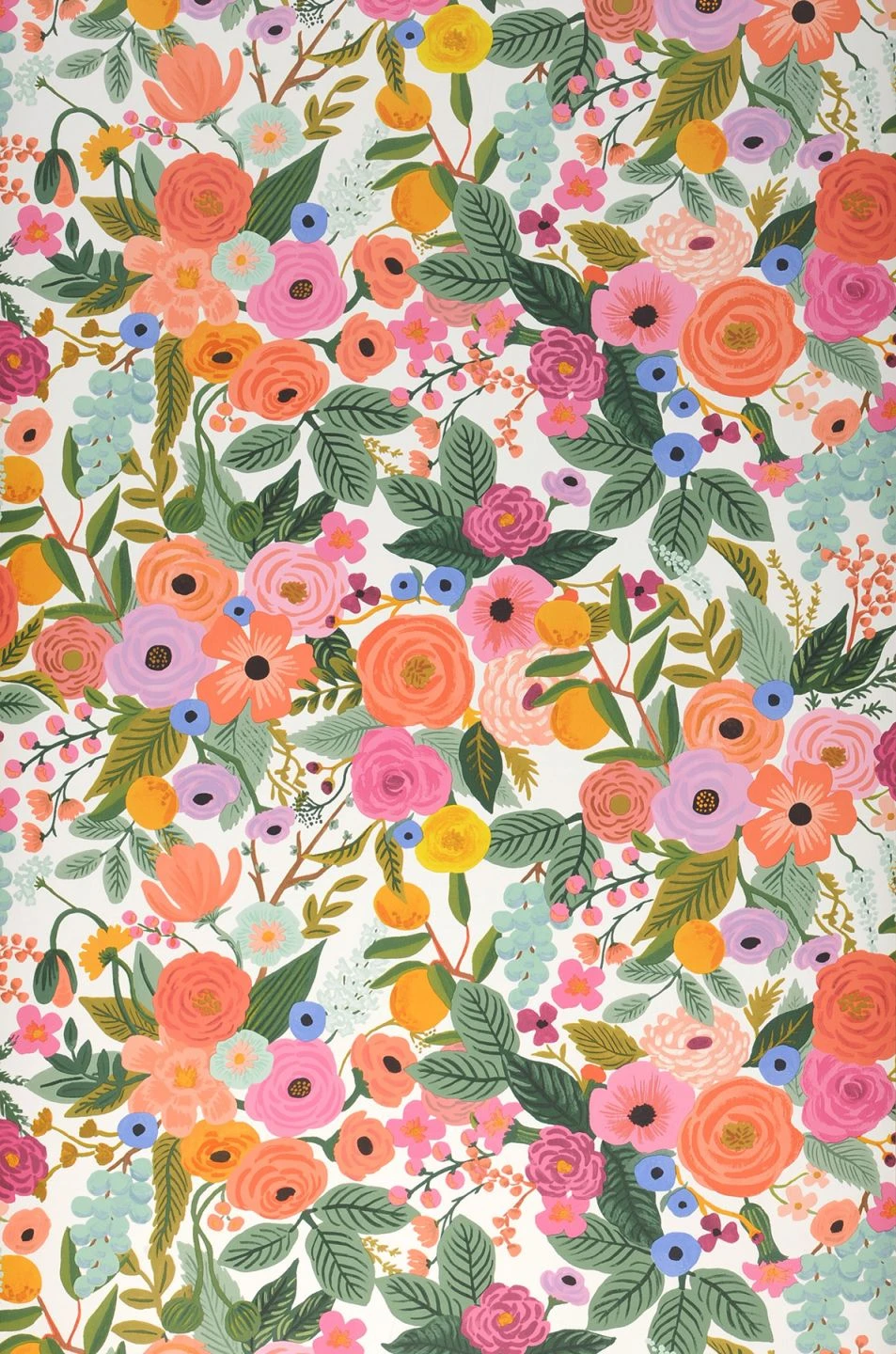 Tapete Garden Party Rotorange 4 Tapete Garden Party Rotorange - Image 2