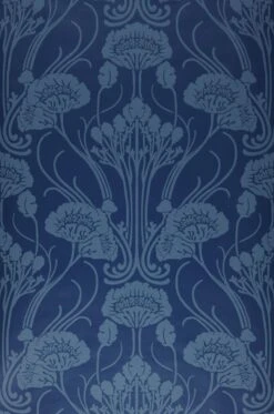 Tapete Sibia Dunkelblau