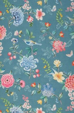 Tapete Vanity Türkisblau