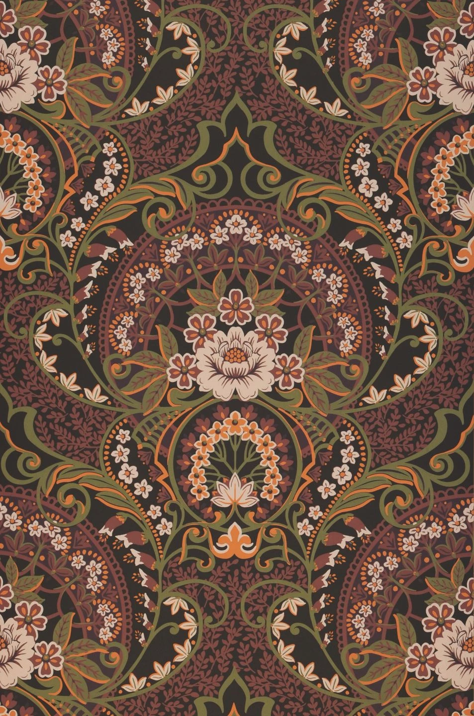 Tapete Sofia Mahagonibraun 4 Tapete Sofia Mahagonibraun - Image 2