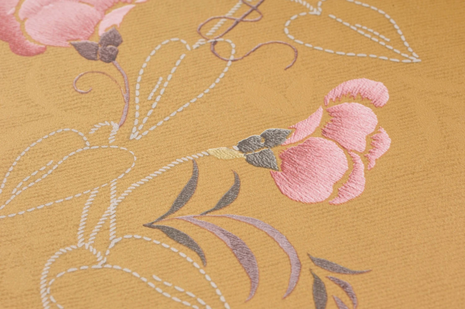 Tapete Marley Ockergelb 5 Tapete Marley Ockergelb - Image 3