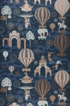 Tapete Rosi Dunkelblau -Tapeten Verkäufe 835232 A Rosi 2880x1440