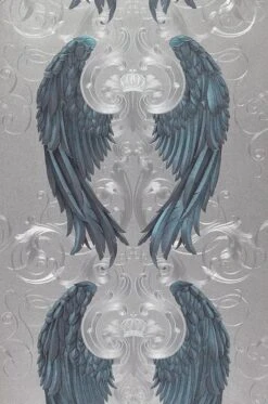 Tapete Morrigan Dunkelblau