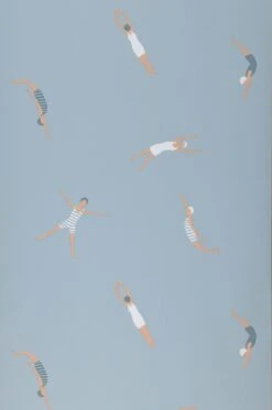 Tapete Water Dancer Hellgraublau