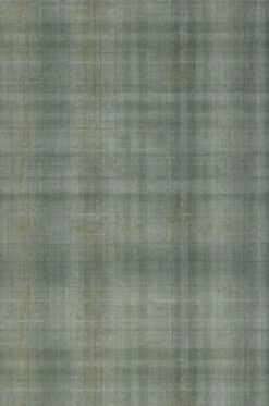 Tapete Shabby Tartan Grüntöne