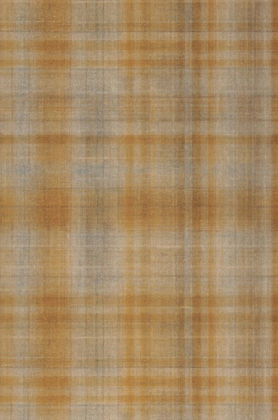 Tapete Shabby Tartan Orangebraun 4 Tapete Shabby Tartan Orangebraun - Image 2