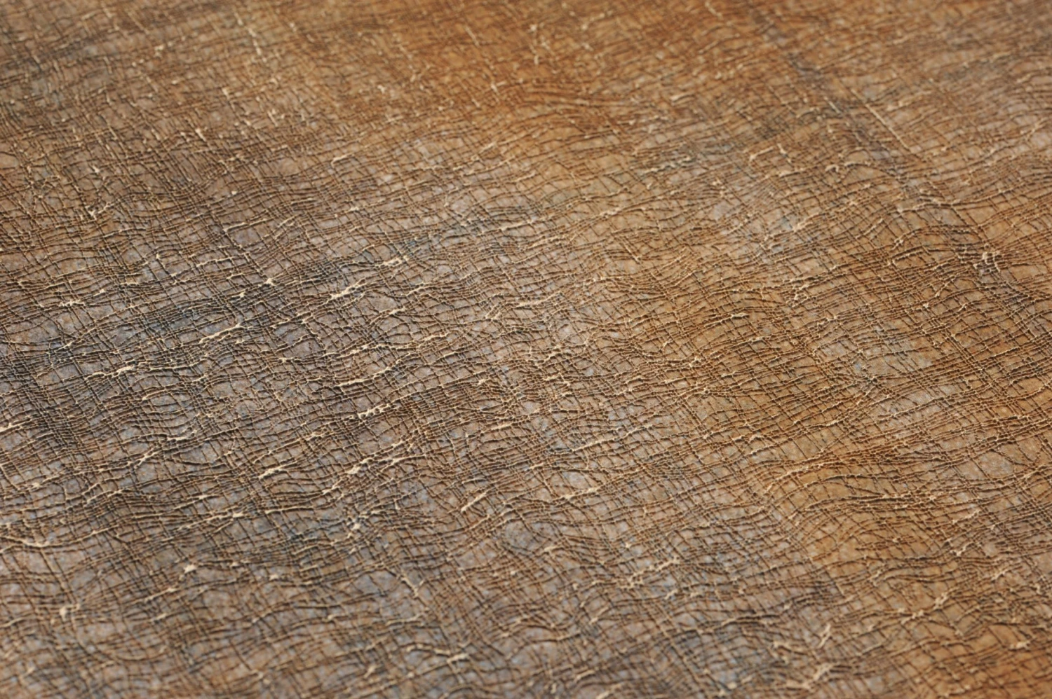 Tapete Shabby Tartan Orangebraun 5 Tapete Shabby Tartan Orangebraun - Image 3