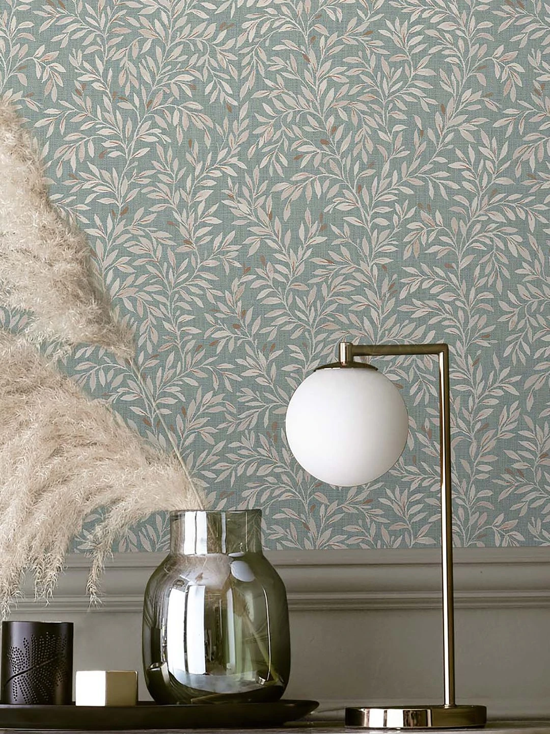 Tapete Abbey Hellblaugrau 3 Tapete Abbey Hellblaugrau