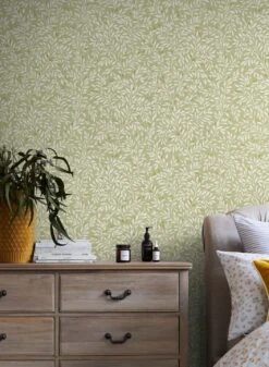 Tapete Abbey Schilfgrün -Tapeten Verkäufe Abbey B 432111 2880x1440