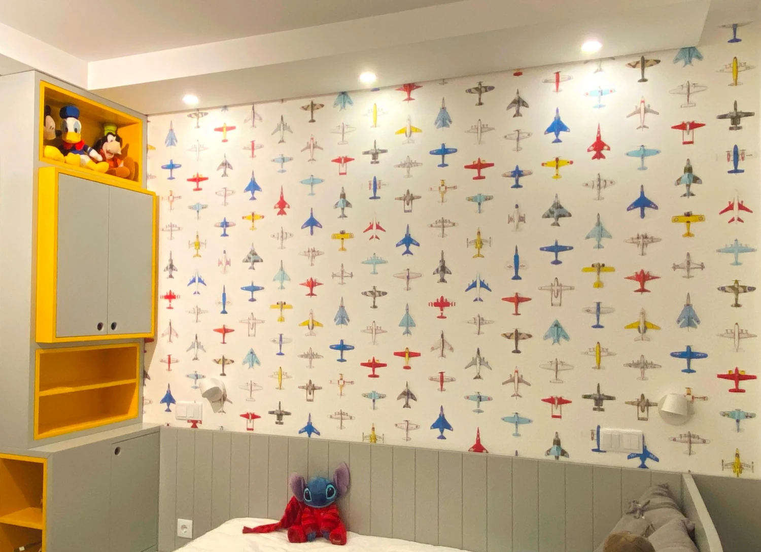 Tapete Airplanes 01 Weiss 6 Tapete Airplanes 01 Weiss - Image 4