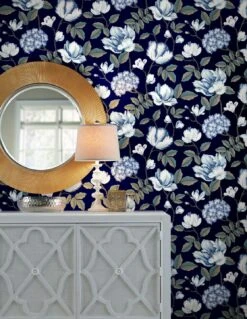 Tapete Alba Dunkelblau -Tapeten Verkäufe Alba C 790352 2880x1440