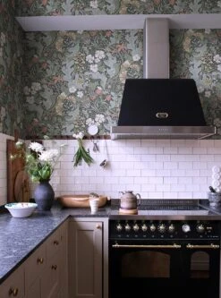 Tapete Aleksandra Dunkelgrün -Tapeten Verkäufe Aleksandra B 485471 2880x1440