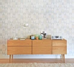 Tapete Alice Hellgrau -Tapeten Verkäufe Alice B 389081 2880x1440