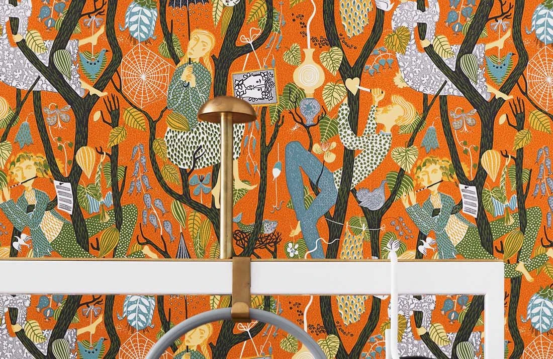 Tapete Amadeus Orangebraun 3 Tapete Amadeus Orangebraun