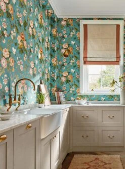 Tapete Amalfi Türkisblau -Tapeten Verkäufe Amalfi D 462941 2880x1440