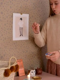 Tapete Animal Dots Hellbraunbeige -Tapeten Verkäufe Animal Dots C 389461 2880x1440