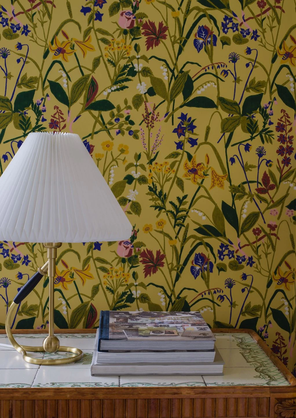 Tapete Annelie Gelb 3 Tapete Annelie Gelb