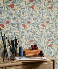 Tapete Antonia Pastellblau