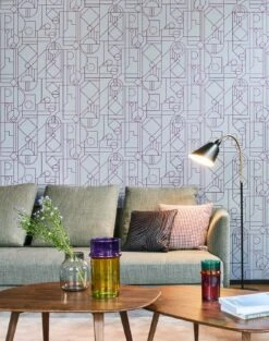 Tapete Arisa Violett -Tapeten Verkäufe Arisa B 270202 2880x1440