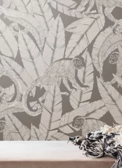 Tapete Arlo Silber Schimmer