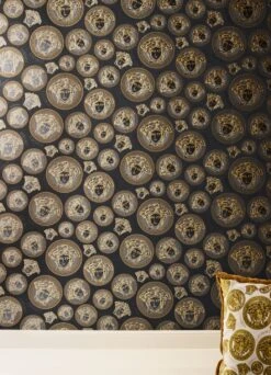 Versace Tapete Athene Schwarz -Tapeten Verkäufe Athene C 410991 2880x1440