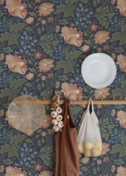 Tapete Ava Violettblau