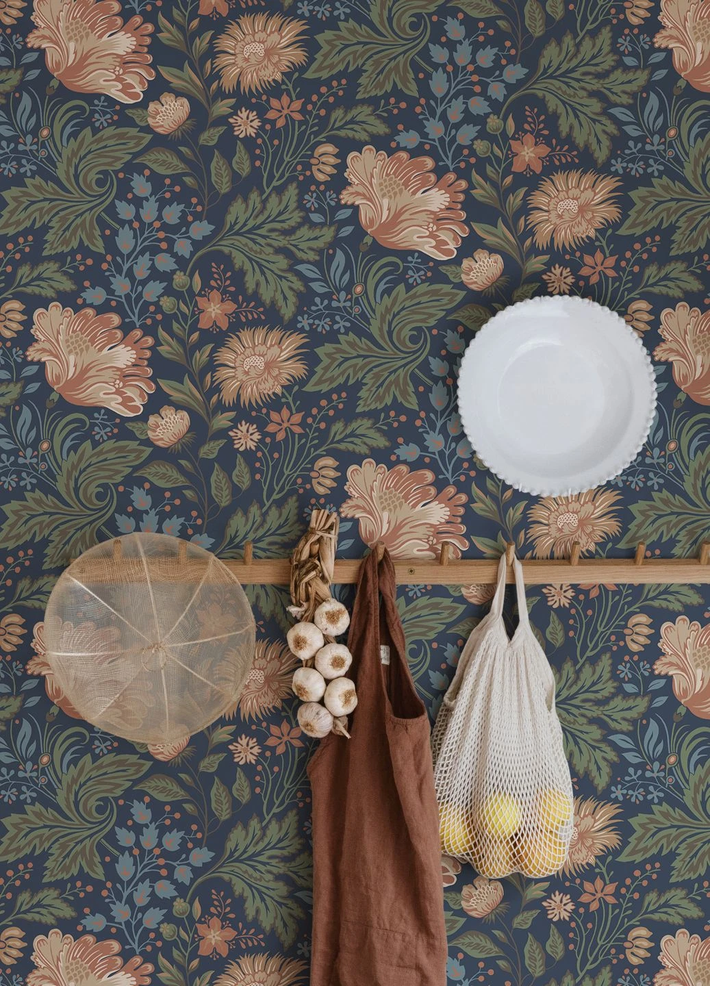 Tapete Ava Violettblau 3 Tapete Ava Violettblau