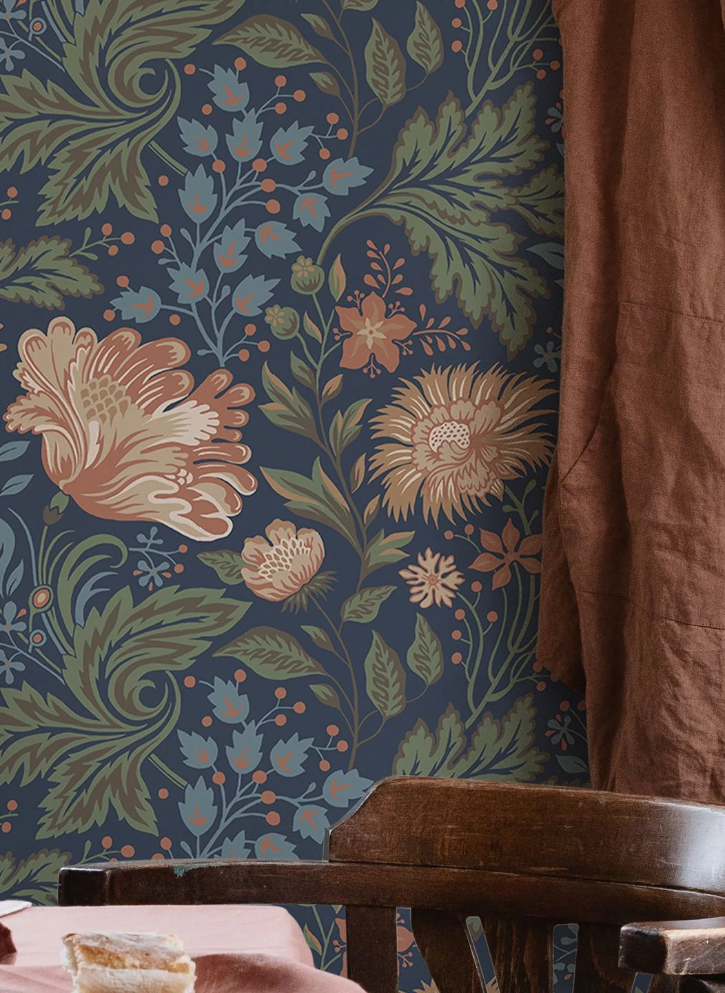 Tapete Ava Violettblau 6 Tapete Ava Violettblau - Image 4