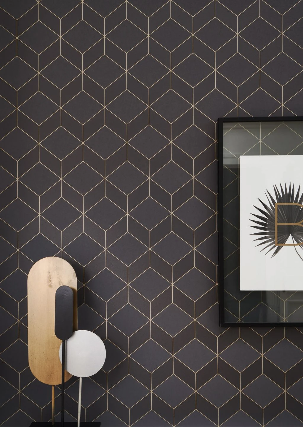 Tapete Barite Anthrazit Schimmer 6 Tapete Barite Anthrazit Schimmer - Image 4