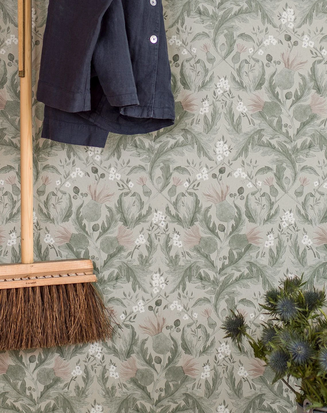 Tapete Belle Kieferngrün 3 Tapete Belle Kieferngrün