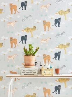 Tapete Black Panther Weissgrau -Tapeten Verkäufe Black panther B 389251 2880x1440