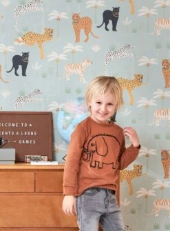 Tapete Black Panther Hellminttürkis -Tapeten Verkäufe Black panther B 389252 2880x1440