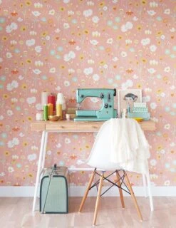 Tapete Bloom Beigerot -Tapeten Verkäufe Bloom C 389211 2880x1440