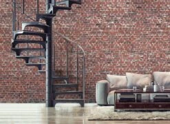 Wandbild Brick Wall Kupferbraun 9 Wandbild Brick Wall Kupferbraun -Tapeten Verkäufe Brick Wall B 390731 2880x1440